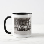 Mug Tsar Nicholas II (1868-1918) se tenant à garde (Gauche)