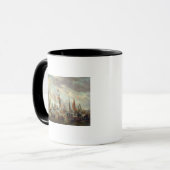 Mug Tsar Peter I Angleterre de visite en janvier 1698 (Devant gauche)