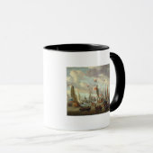 Mug Tsar Peter I Angleterre de visite en janvier 1698 (Devant droit)