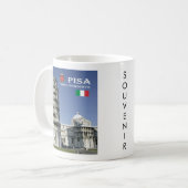 Mug TSC096 TOUR PENCHÉE de Pise, Toscane, (Devant gauche)