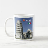 Mug TSC096 TOUR PENCHÉE de Pise, Toscane, (Gauche)