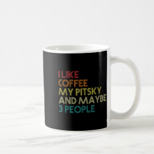 Mug Tsky Propriétaire de Chien Amateur de Café Citatio