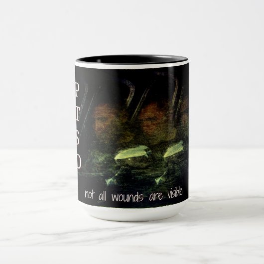 Mug TSPT Toutes les blessures ne sont pas visibles Bev (Centre)