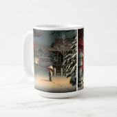 Mug Tsuchiya Koitsu - Neige au temple de Nezu (Devant gauche)