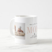 Mug Tu aimes maman | Collage de deux photos (Devant gauche)
