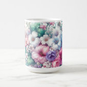 Mug Tu aimes maman | Fleurs aquarelles (Centre)