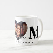 Mug Tu aimes maman | Heart Photo Fête des mères (Devant droit)