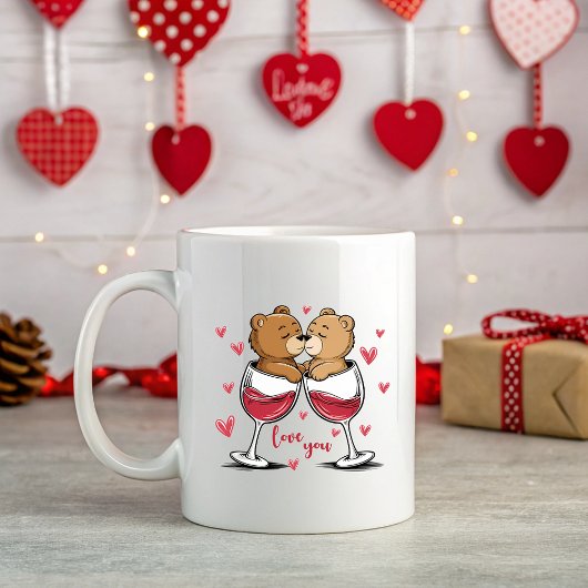 Mug Tu aimes, ours Couple