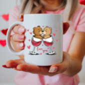 Mug Tu aimes, ours Couple