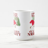Mug  Tu as été coquin Père Noël de Noël (Centre)