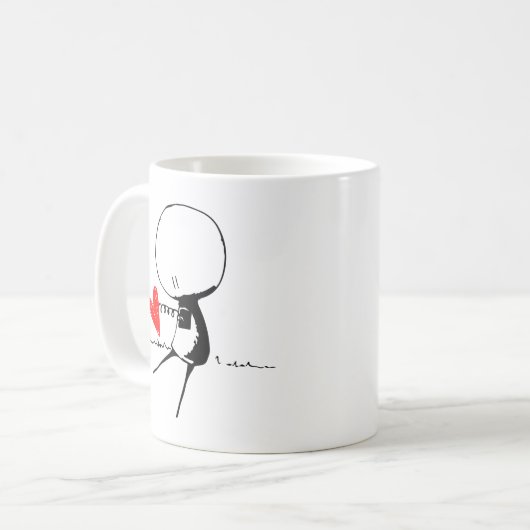 Mug Tu as mon coeur (Devant gauche)