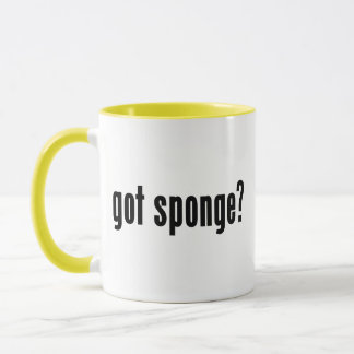 Mug tu as une éponge ?