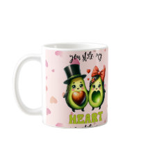 Tu as volé mon coeur avocado valentine's day