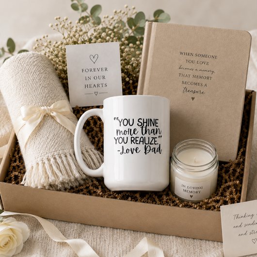 Mug « Tu brilles plus que tu ne le réalises – Avec amo