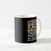 Mug Tu devrais rencontrer ma soeur, elle est folle de (Devant droit)