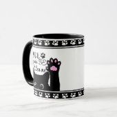 Mug Tu Dois Être Kitten Me Drôle Motif Chat (Devant gauche)