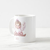 Mug Tu es adoré mignon ange (Devant gauche)