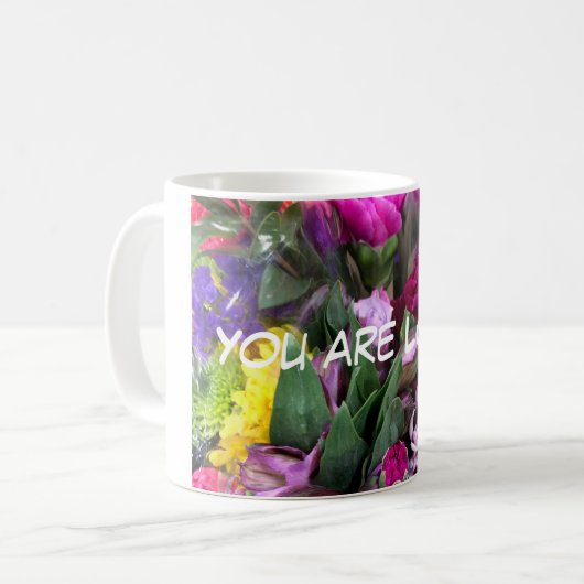 Mug "Tu es aimé" (Devant gauche)
