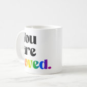 Mug Tu es aimé (Devant gauche)