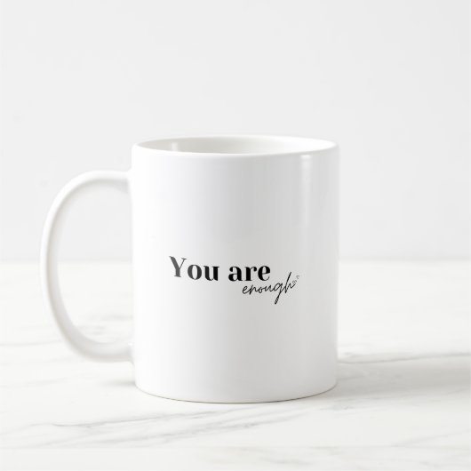 Mug Tu es assez grand (Gauche)