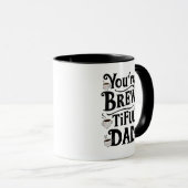 Mug Tu es Brillant, Papa (Devant droit)