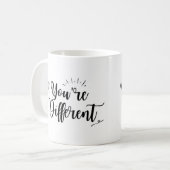 Mug "Tu Es Différent" (Devant gauche)