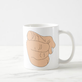 Mug Tu es fired Finger