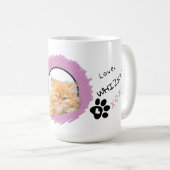 Mug Tu es la meilleure maman de chat jamais (Devant droit)
