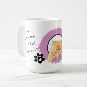 Mug Tu es la meilleure maman de chat jamais (Devant gauche)