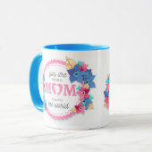 Mug Tu es la meilleure maman du café au monde (Devant gauche)