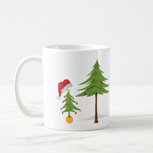 Mug Tu es la perdrix à mon poirier. (Gauche)