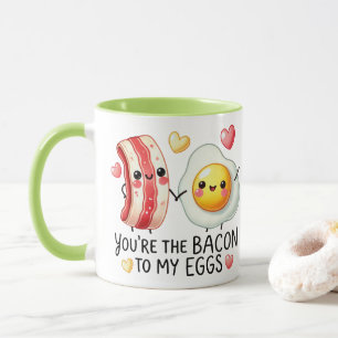 Mug Tu es le Bacon de mes Œufs — Couple de jeux de mot