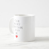 Mug Tu es le meilleur rempart de ma vie Valentine (Devant gauche)