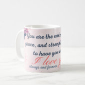 Mug Tu es l'incarnation de l'amour, maman (Devant gauche)