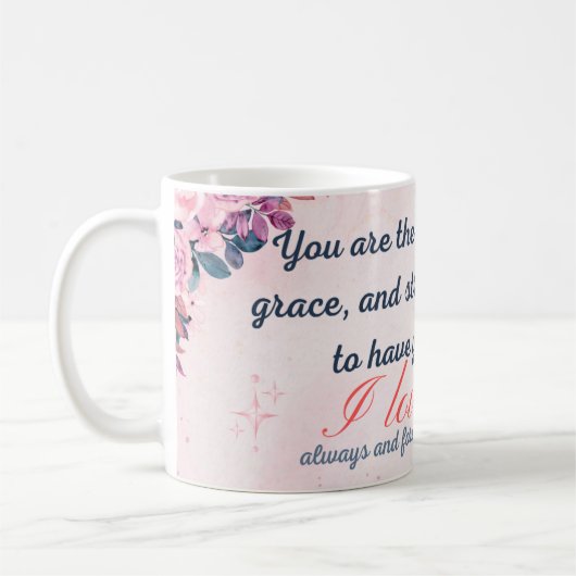 Mug Tu es l'incarnation de l'amour, maman (Gauche)