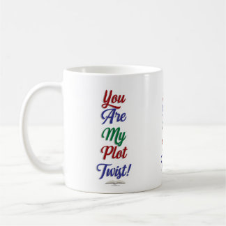 Mug Tu Es Mon Flot Twist Drôle Livre Slogan