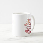 Mug Tu es mon valentin (Devant droit)