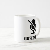 Mug Tu es muet (Devant droit)