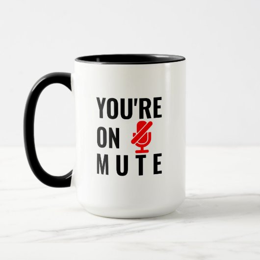 Mug Tu es muet (Gauche)