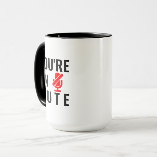 Mug Tu es muet (Devant gauche)
