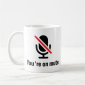 Mug tu es muet, tu es muet Funny (Gauche)