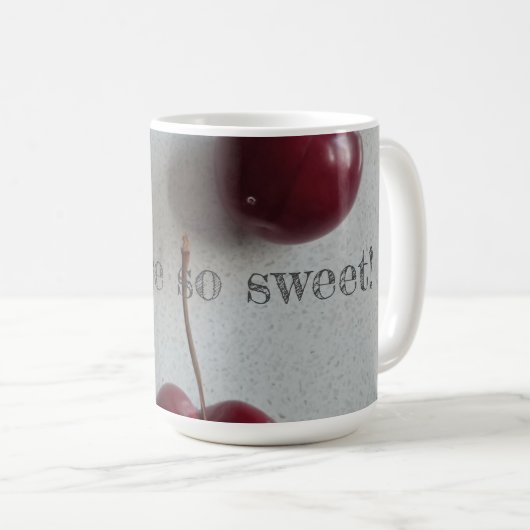 Mug Tu Es Tellement Sweet Cherry (Devant droit)