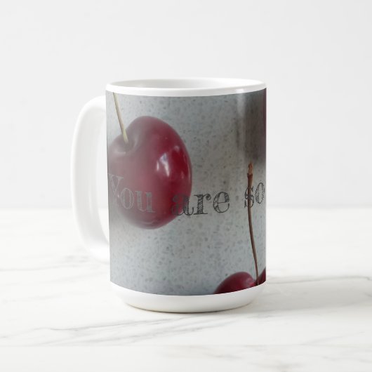 Mug Tu Es Tellement Sweet Cherry (Devant gauche)
