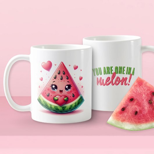 Mug Tu es Un dans Un Melon Amour de Pastèque Drôle