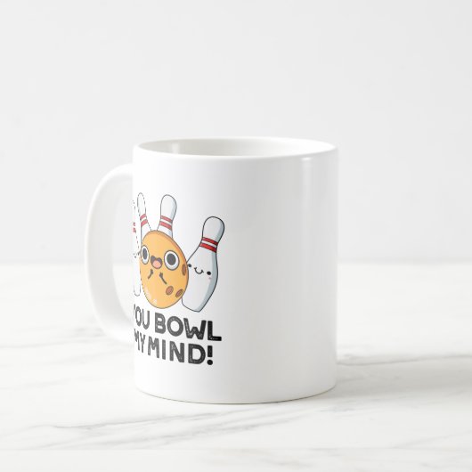 Mug Tu Es Un Pun De Bowling Drôle (Devant gauche)