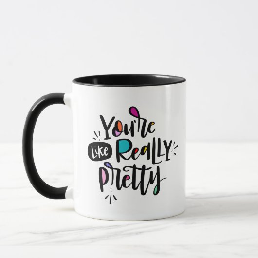 Mug Tu es vraiment jolie (Gauche)