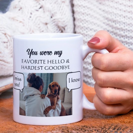 Mug Tu Étais Mon Bonjour Et Mon Adieu Le Plus Difficil