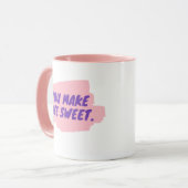 Mug Tu fais de la salope (Devant gauche)