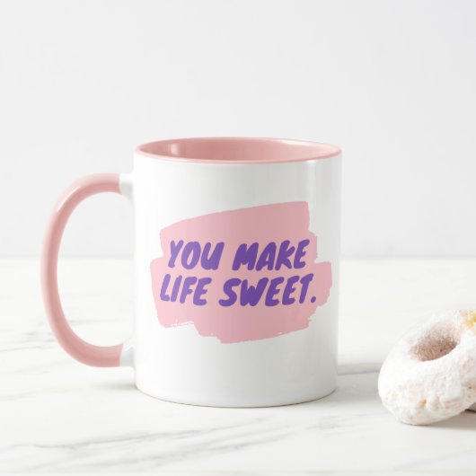 Mug Tu fais de la salope (Avec donut)