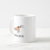 Mug Tu fais rire Krillin Pun de krill drôle (Devant gauche)